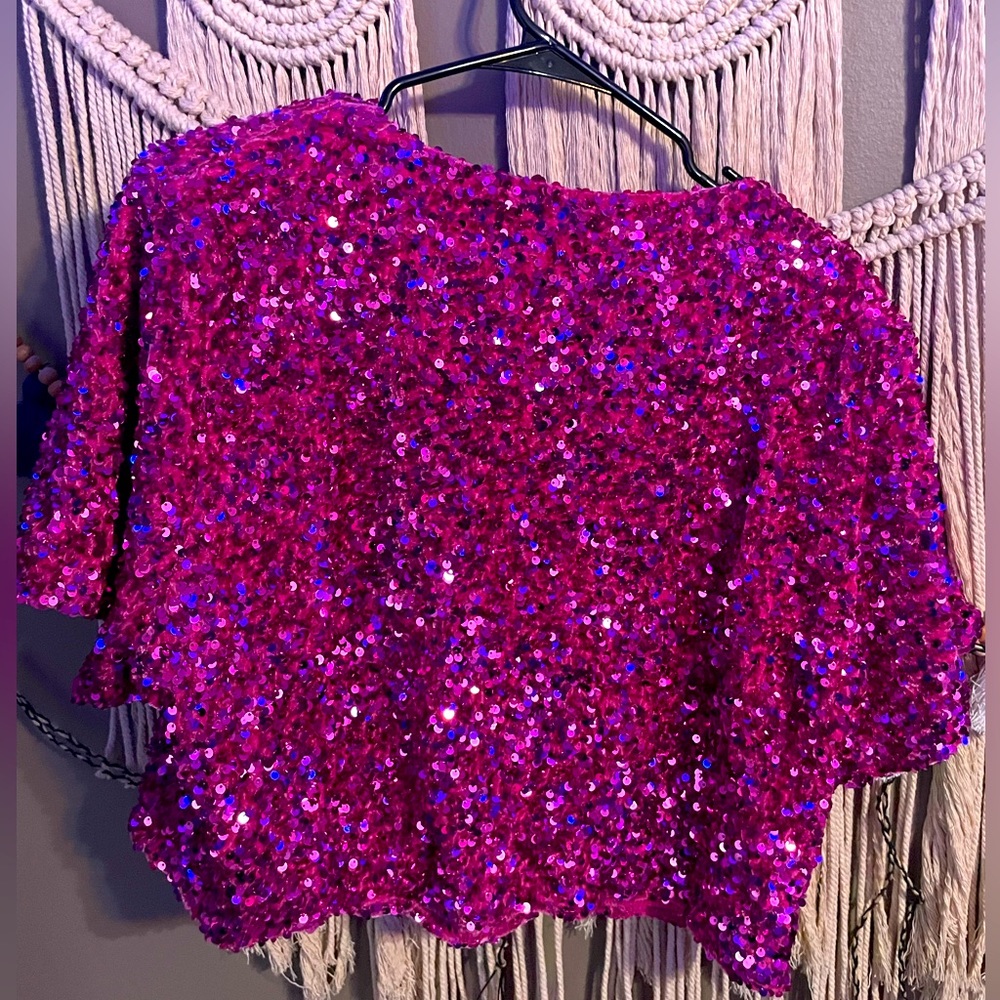 Fashion Nova sequin top